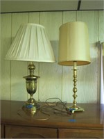 2 Lamps (Both about 30"H)