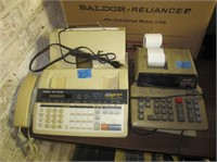 Brother MFC 1870MC Fax Machine/2 Adding Machines