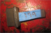Vintage Blacksmith Hardy Hole Tool 5/8" Shank