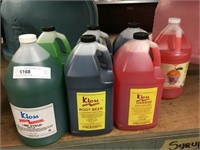 (7) 1 Gallon Bottles of Syrup