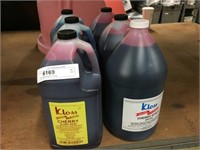 (6) 1 Gallon Bottles of Syrup