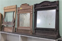 Lot of 4 Dresser Mirrors