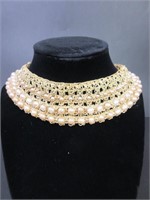 Beaded  Collar Necklace