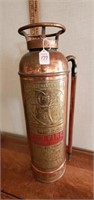 Vintage Copper fire extinguisher