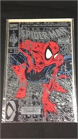 Spiderman number one silver issue comic book
