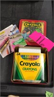Crayons crayons tin