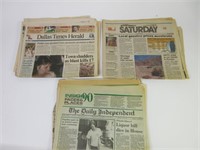 1990's Headline Newspapers