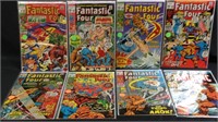 Eight the vintage fantastic four comic books