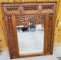 ORNATE CARVED MIRROR