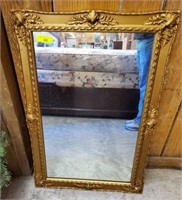 GOLD FRAMED MIRROR