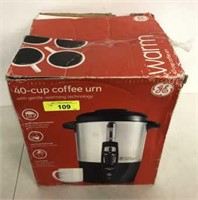 GE 40-CUP COFFEE URN