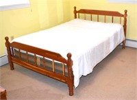 Full Sized Cedar Bed - Mattress & Box Spring will