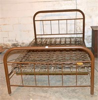 Antique Iron Bed - Full Sized