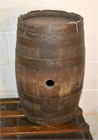 Wooden Barrel - Measures 21 T