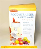Back To Basics Food Strainer and Sauce Maker