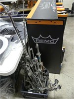 CRATE: ASS'T DRUM & CYMBAL STANDS ETC.