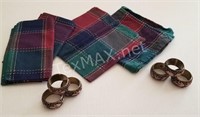 Napkins and Ring Holders