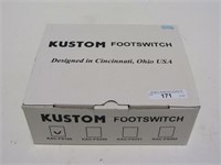 KUSTOM KAC-FS100 FOOTSWITCH