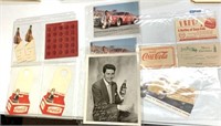 Large lot of Coke Paper Collectibles