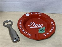 Dow Ale Ashtray And Bottle Opener