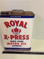 Royal x-press Motor Oil Can