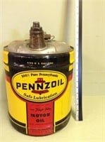 Pennzoil 5 Gallon Can