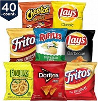 Frito Lay 40 pack chips- best by December 2020