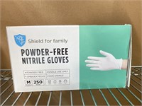 New Shield For Family Powder Free Nitrile Gloves