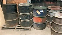 (4) 55 Gallon Barrels