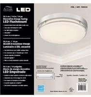 Altair LED Flush Mount Ceiling Light 14 Inch 1400