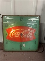 Coca-cola Lighted Clock