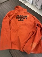 Jasper County Jail Button Down Size Large