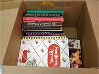 2 boxes of misc cook books