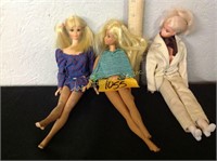2 Barbies for 1966 and 1 1968 Barbie