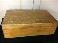 Wooden trunk (old condition)