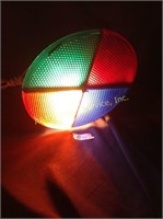 Multicolored spin light