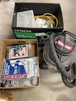 Shop Vac, Storage Boxes, Hardware, Sweeper Bags