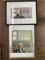 2 United States Mint One Dollar Coin Cover Series