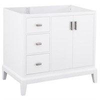36 in Vanity Cabinet Only in White