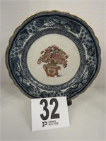 Antique 1897 JUWC Chinese Porcelain Plate