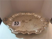 Epca Bristol Silver-plate Tray by Poole