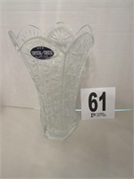 10.5" Tall Crystal Vase