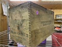 Trojan Powder Co Crate
