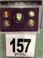 1992 S United States Mint Proof Set