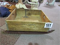Vintage Wood Box Sled