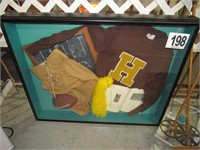 Shadow Box with Contents 42x34x5"