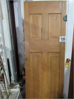 Wood Door (Approx. 27x76")
