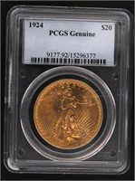 1924 St. Gaudens $20.00 Gold Double Eagle
