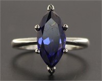Marquise Cut 3.50 ct Tanzanite Solitaire Ring