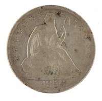 1856-O Seated Liberty Silver Half Dollar